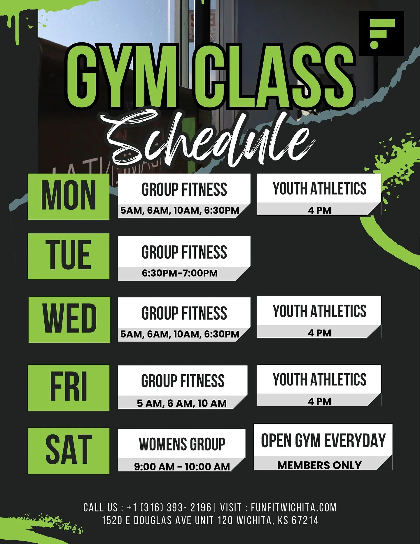 Here’s your official Fundamental Fitness class schedule — from early morning group sessions to youth athletics and our Saturday women’s group, there’s a spot for everyone to put in the work. ⚡️
Want something more personal? C