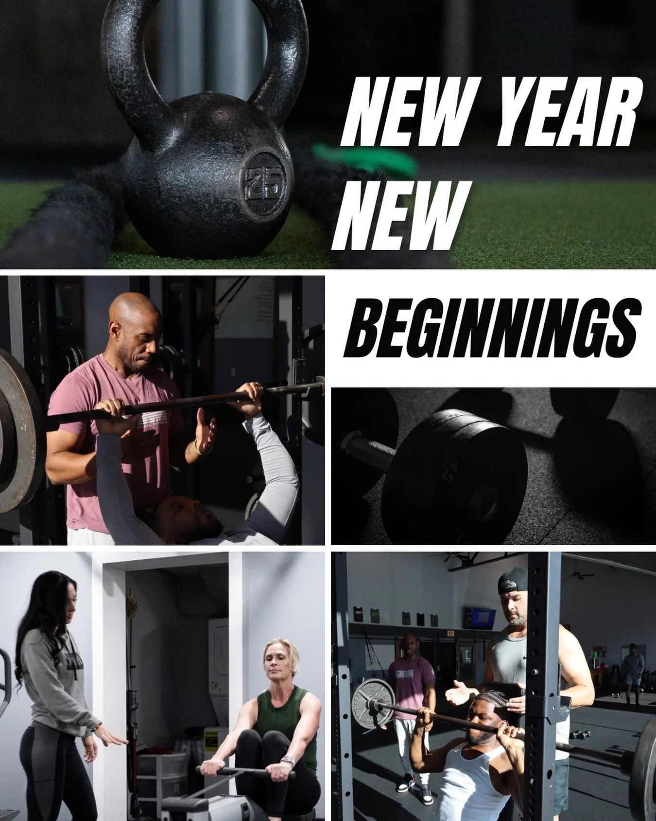 Let the new year be the year you keep the promises you make to yourself.

#2026 #wichita #gym #fitness #newyear