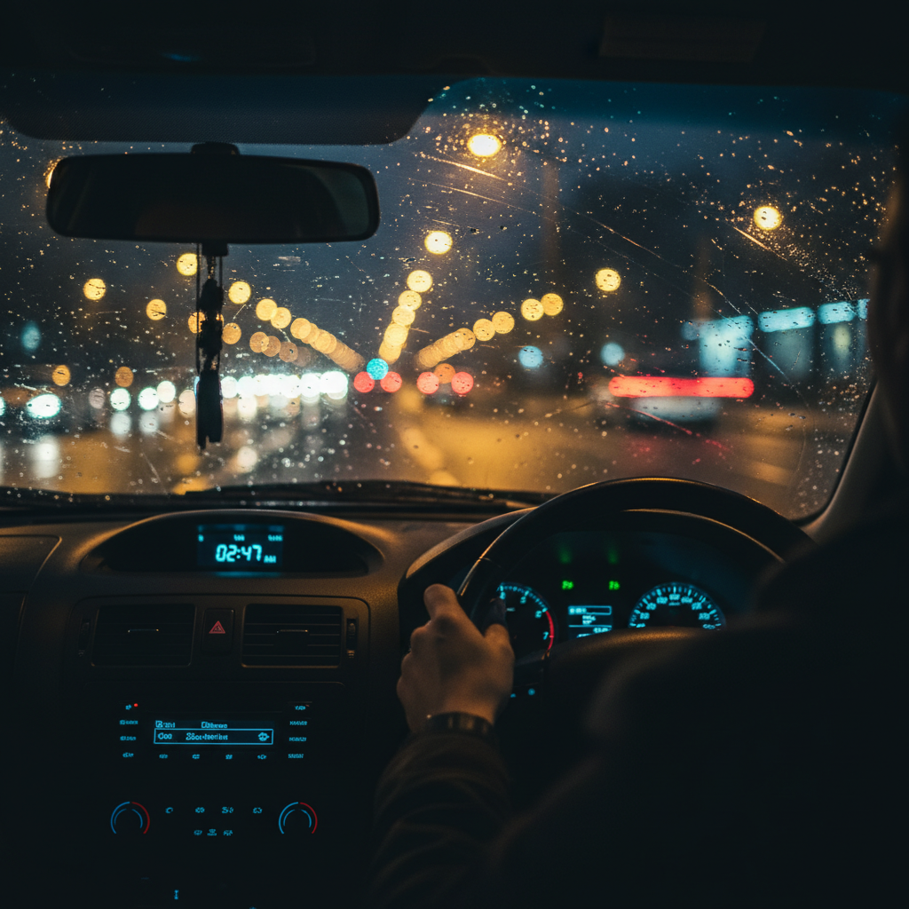 After the Crash: Navigating the Confusion of a Late-Night Collision