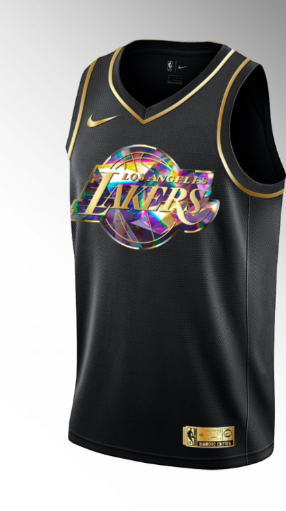 LEBRON JAMES 75TH ANNIVERSARY DIAMOND JERSEY