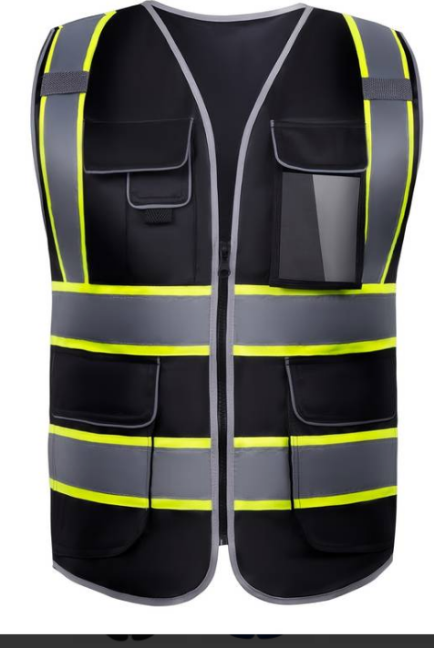 High Visibility Reflective Safety Vest for Men & Women