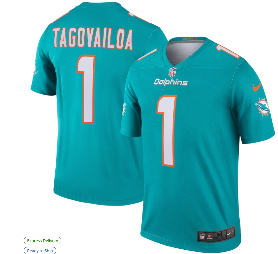 Tua Tagovailoa Miami Dolphins Nike Legend Jersey