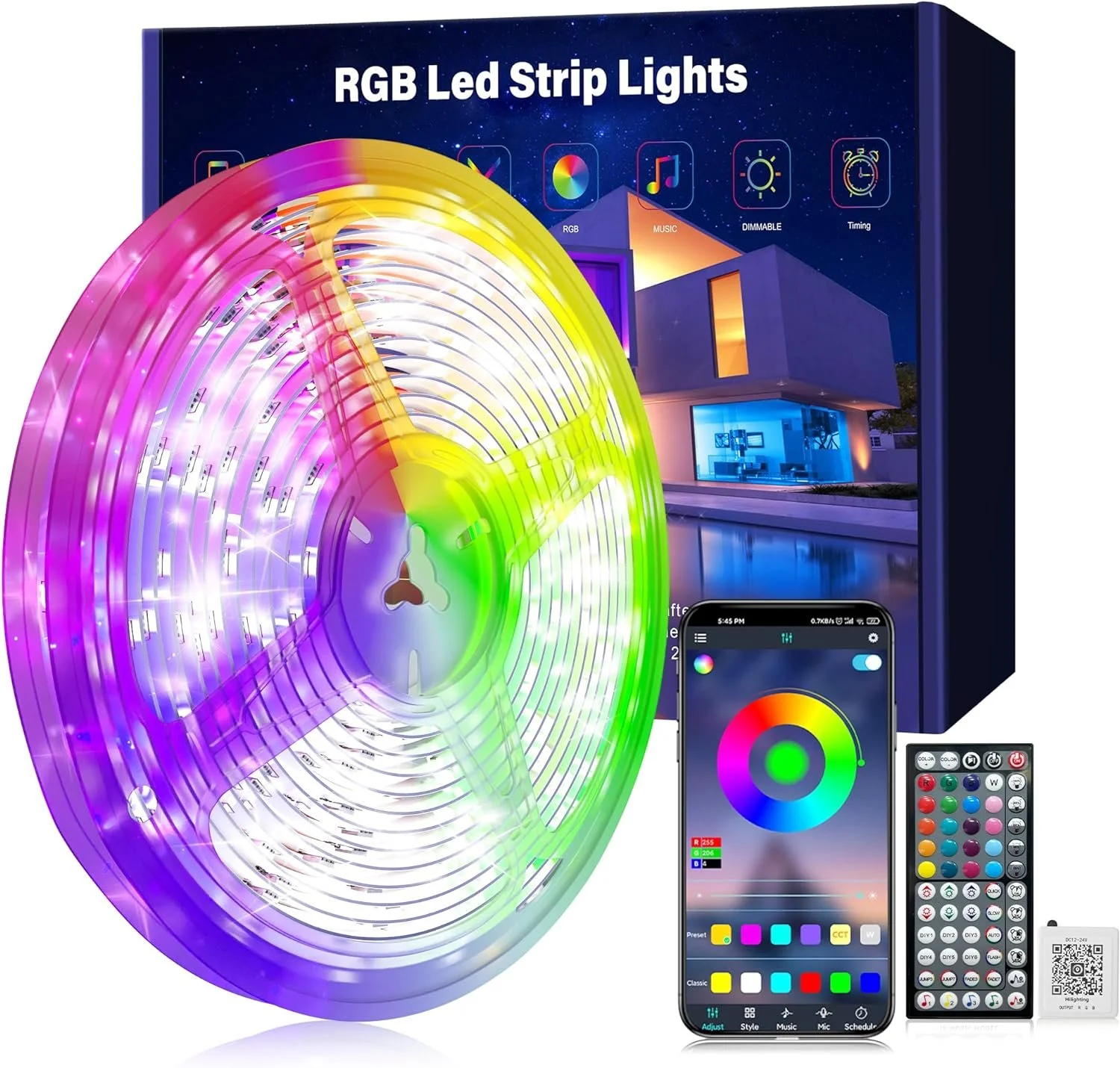 Ledagic Led Lights for Bedroom 100ft