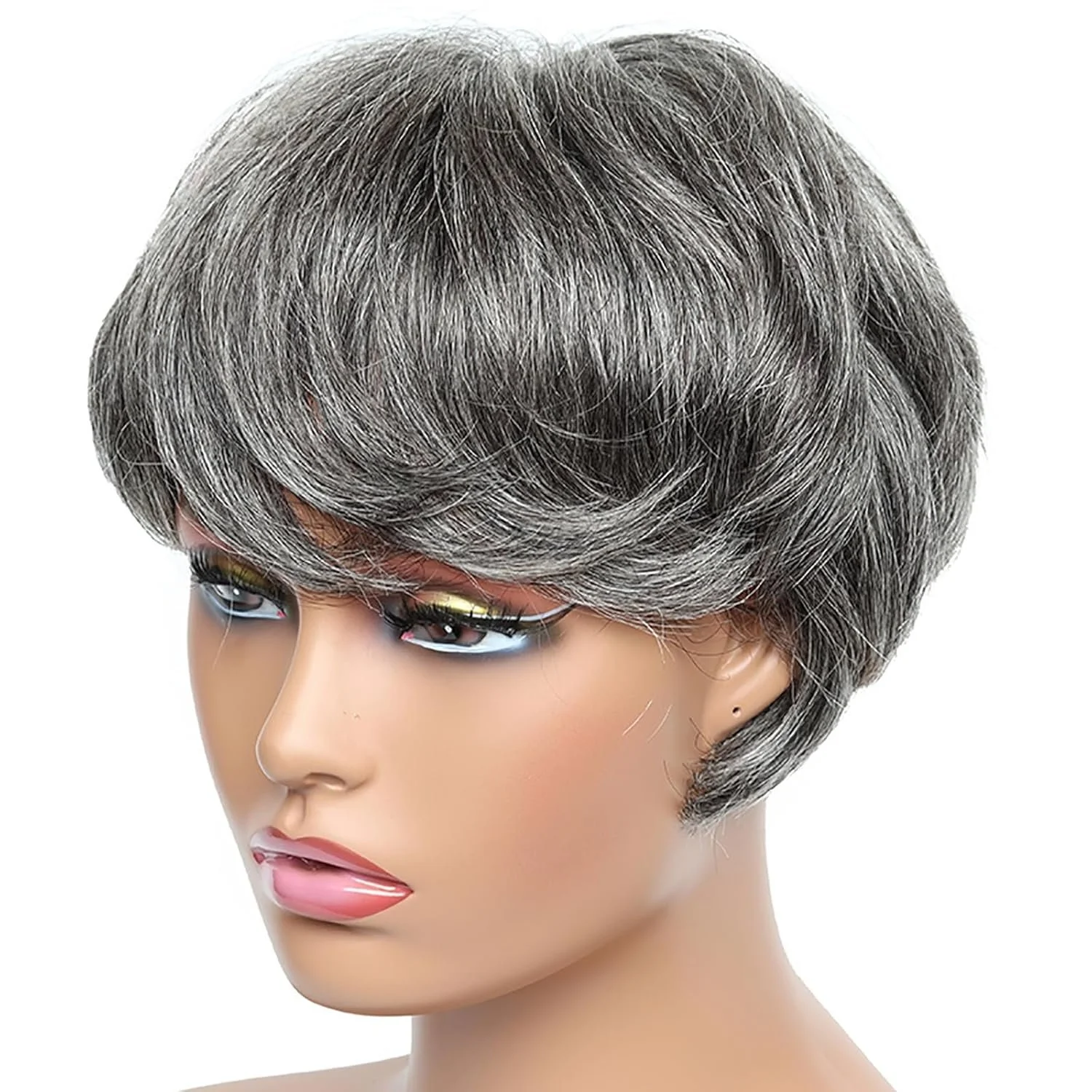 GRAY SHORT WIG