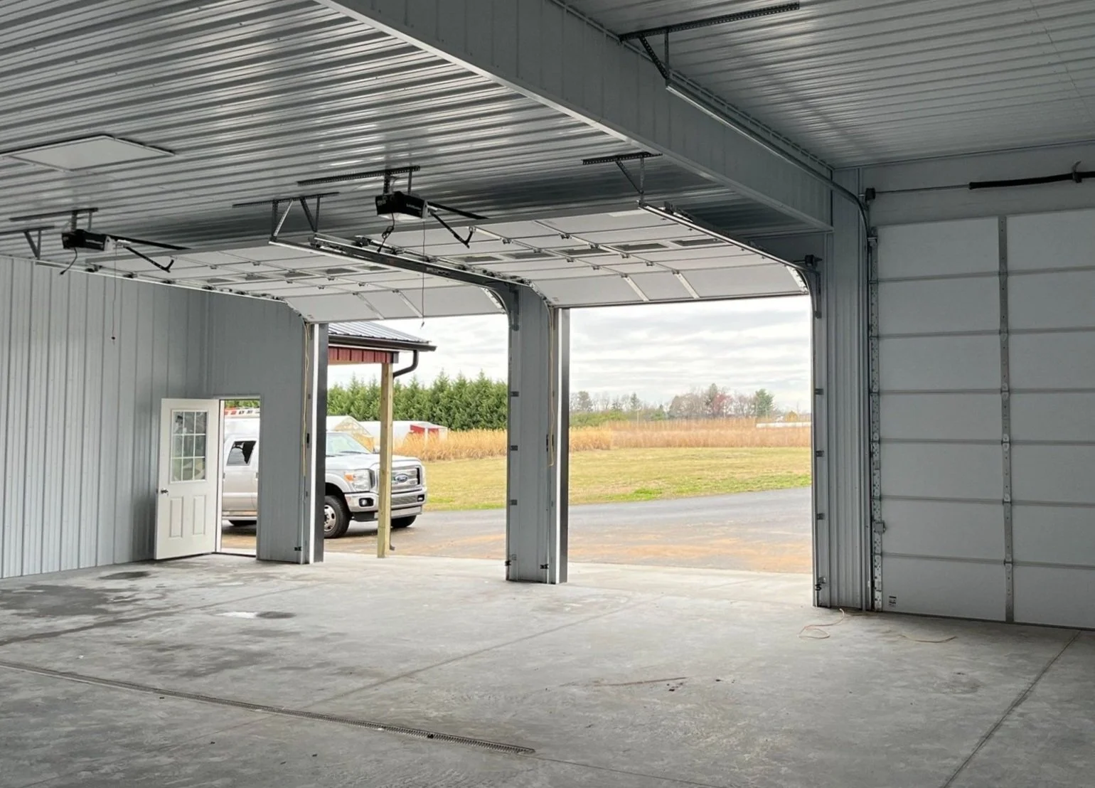 garage door garage opener new build home new house construction