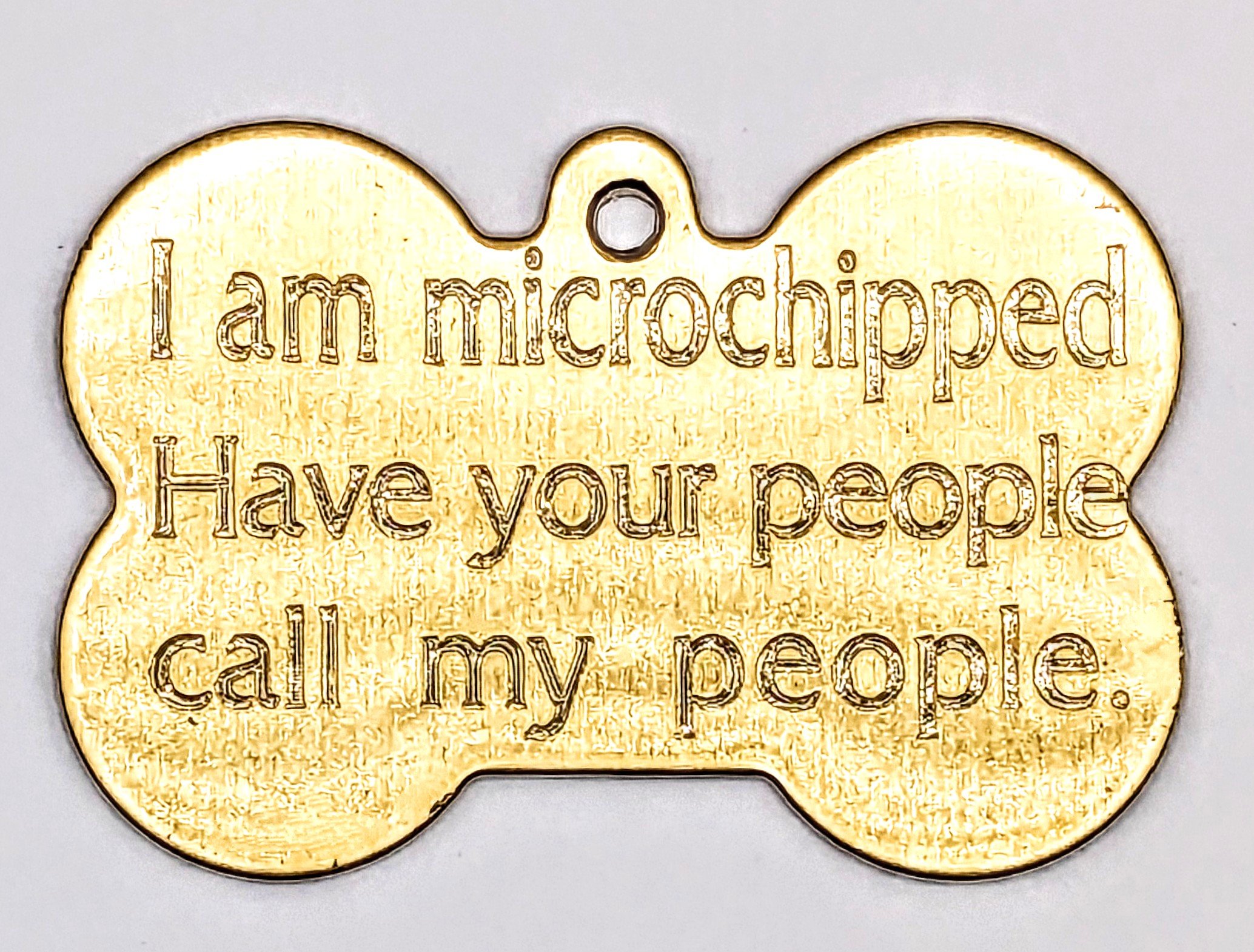 DOGBONE PET TAG
