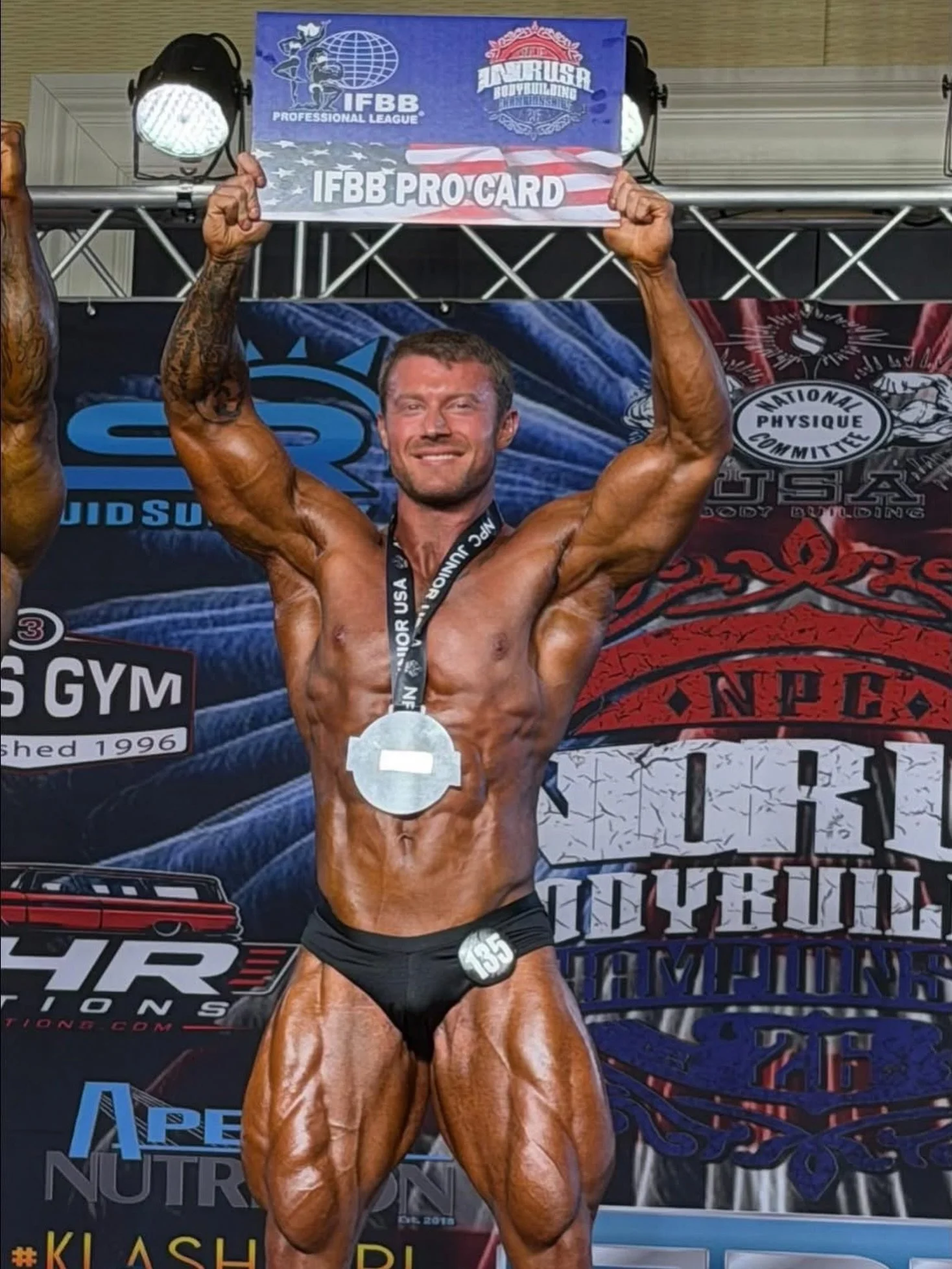 Today, @jeremysayers achieved a major milestone by earning his NPC Pro Card at the Junior USA Championships @npcjuniorusa . Success like this doesn&rsquo;t happen by accident&mdash;it comes from years of sacrifice, discipline, and relentless pursuit 