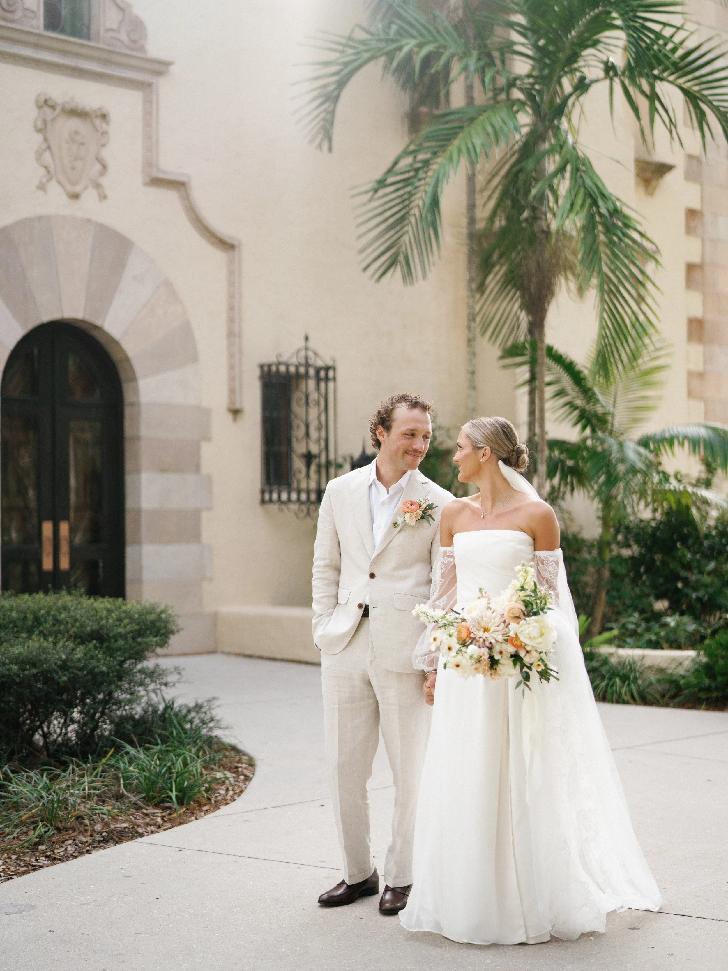 Mary & Joe’s Whimsical Coastal Garden Wedding at The Powel Crosley Estate