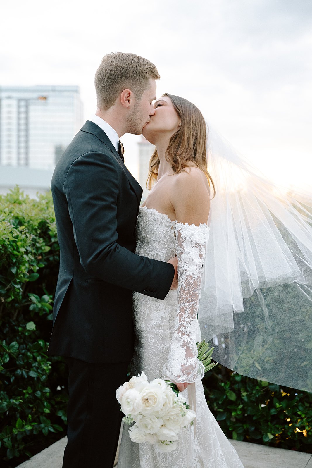 Lauren & Logan’s Modern Whimsical Wedding at Sacred Heart Catholic Church & The Tampa Edition