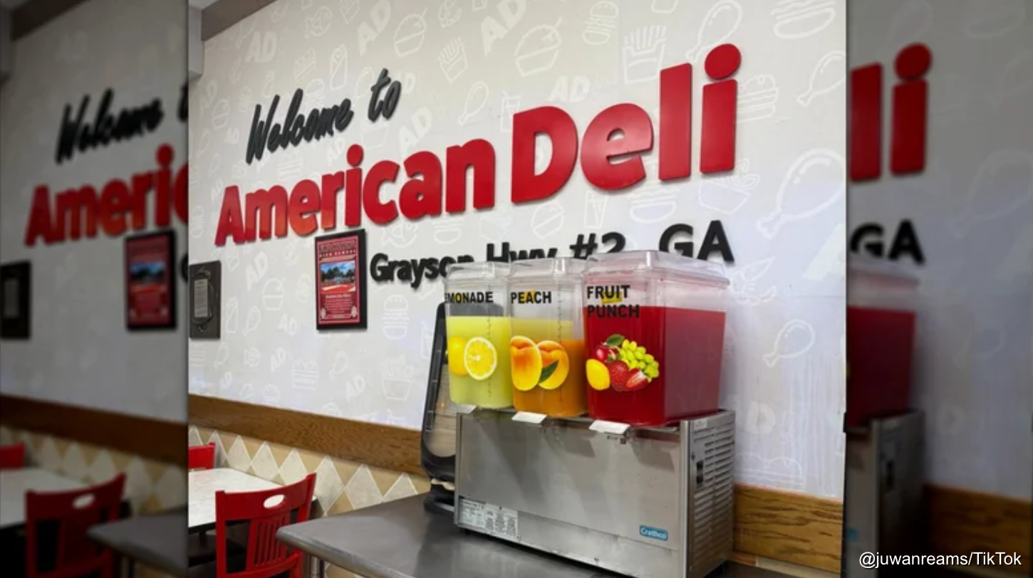 Photo of tea and lemonade containers