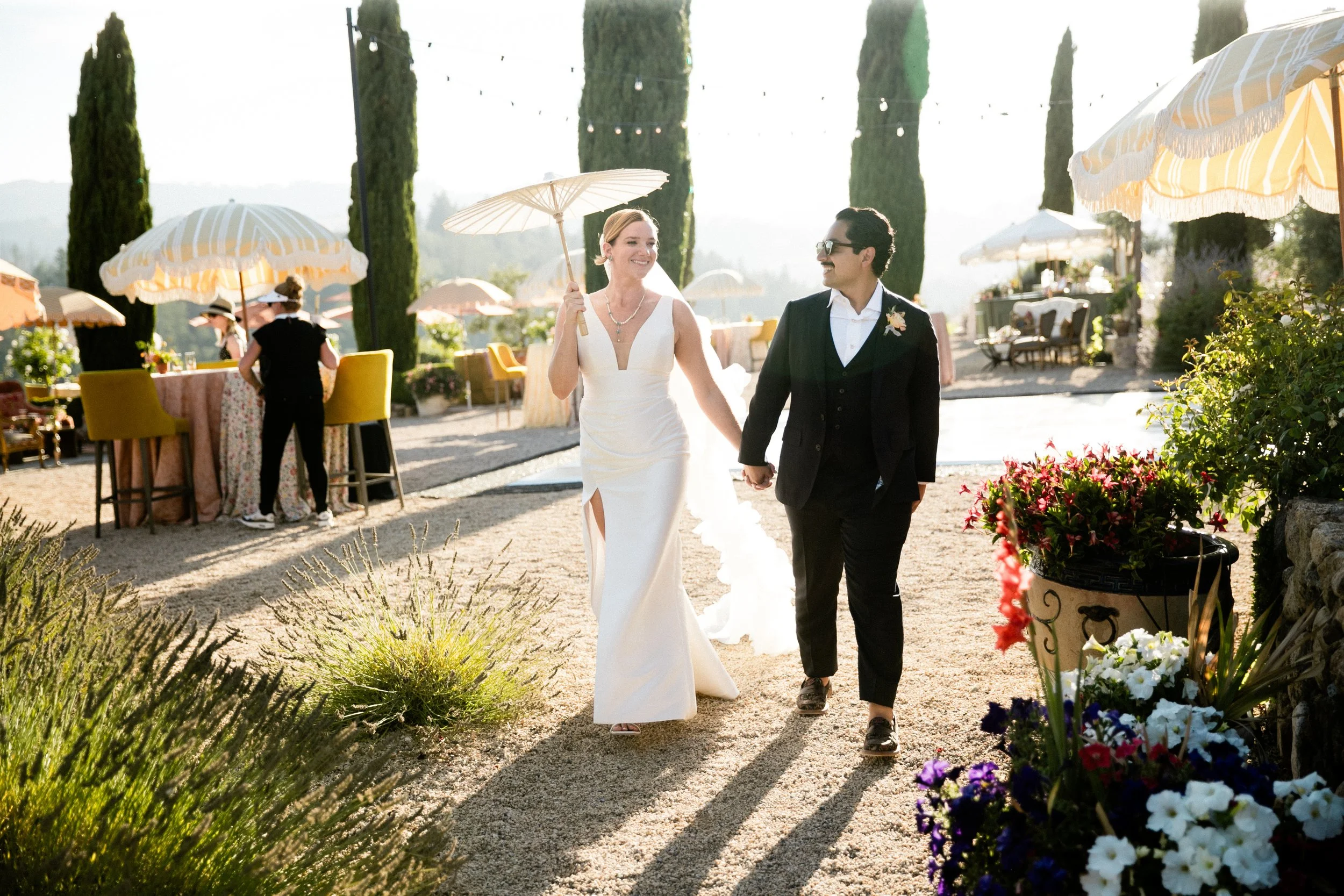 Italian Glam Inspired Sonoma Wedding
