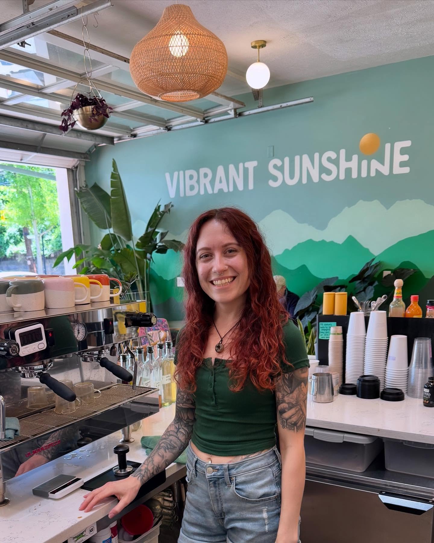 Shoutout to our barista team lead, Megan, the creative mind behind our housemade syrups and seasonal drinks. Her passion and brilliance bring the magic to every cup. 🫶☕✨