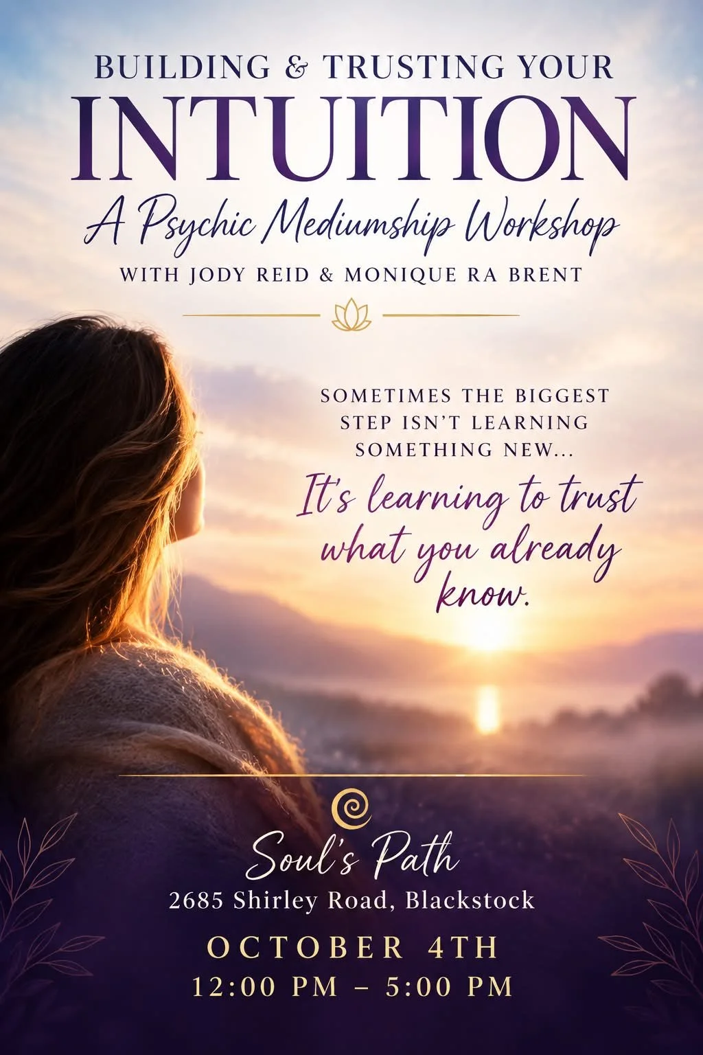 Building and Trusting Your Intuition - Psychic Mediumship workshop
