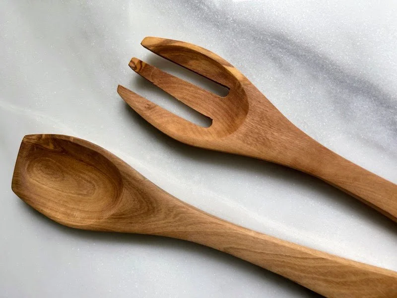 Olive Wood Utensils Set