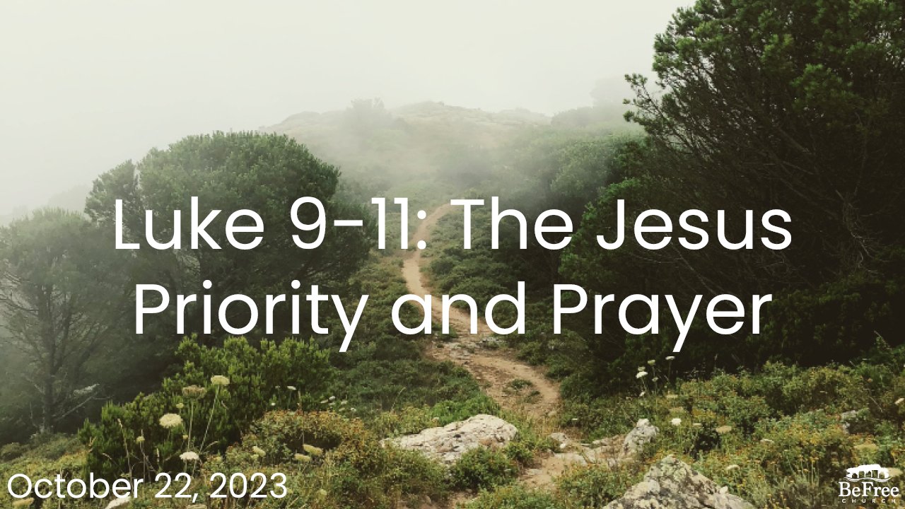 Luke 9-11: The Jesus Priority and Prayer