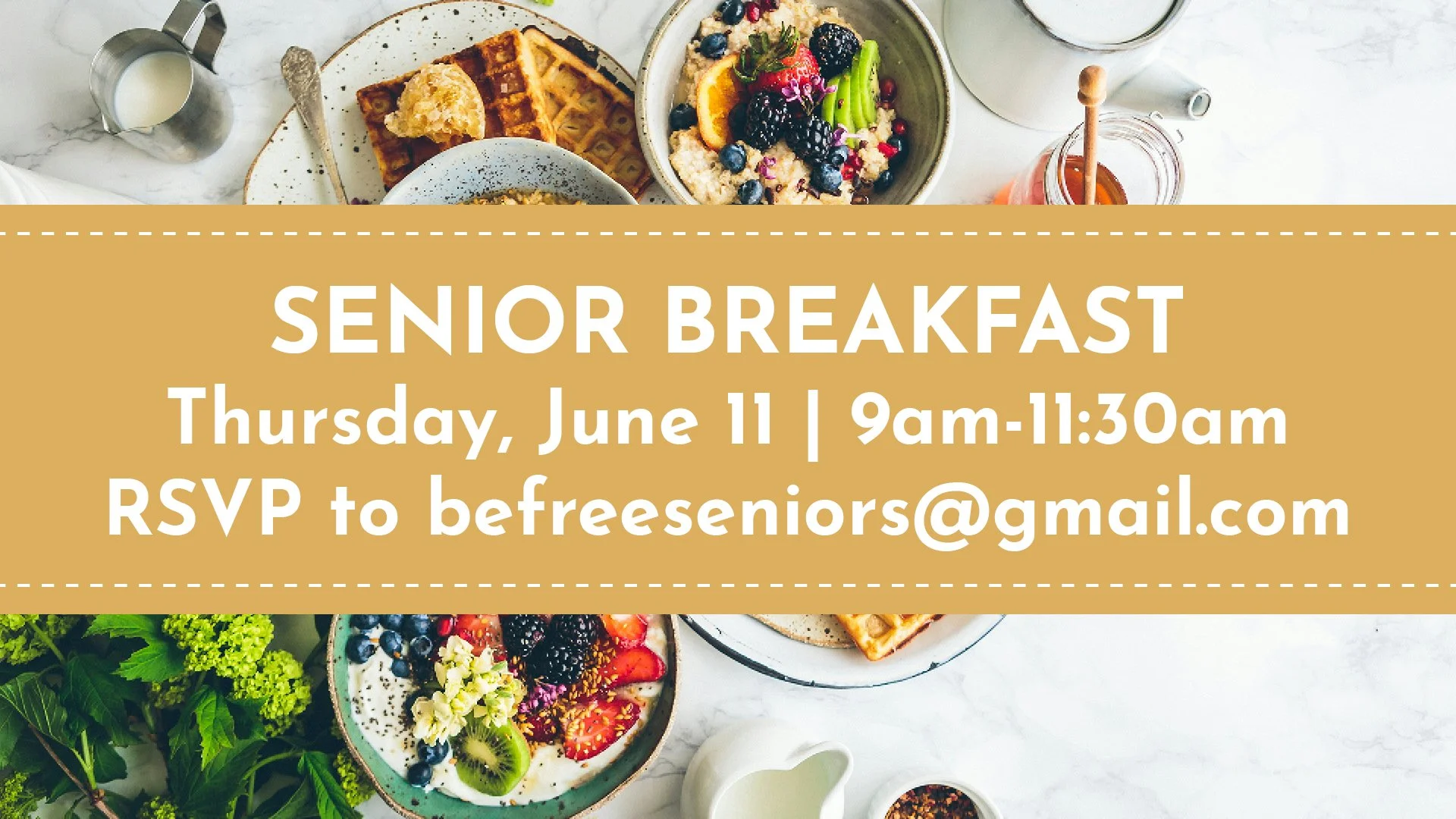 Senior Breakfast