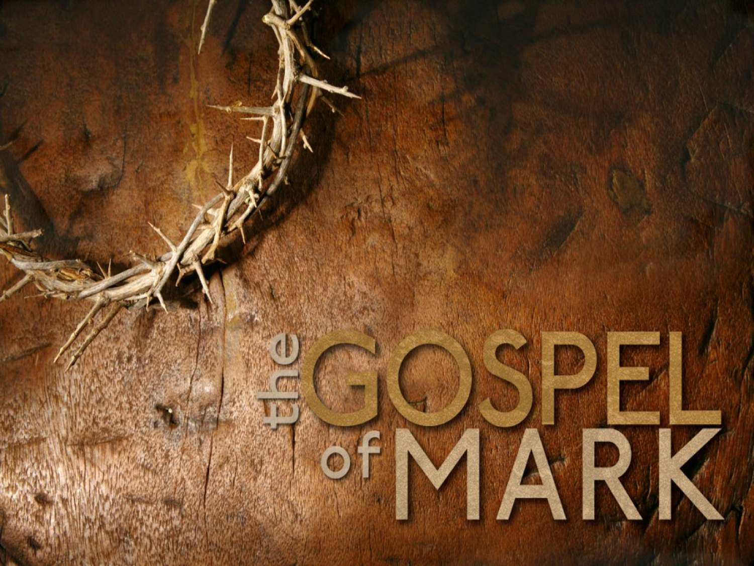 The Gospel of Mark