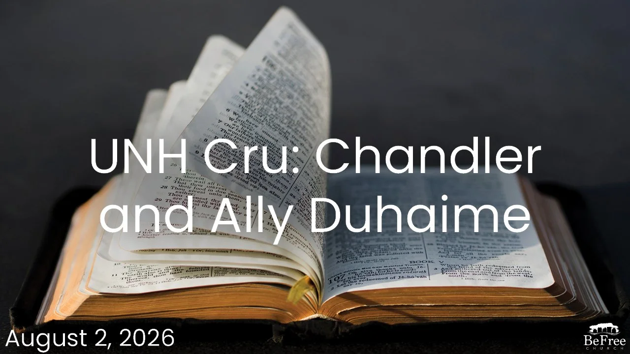 UNH Cru: Chandler and Ally Duhaime