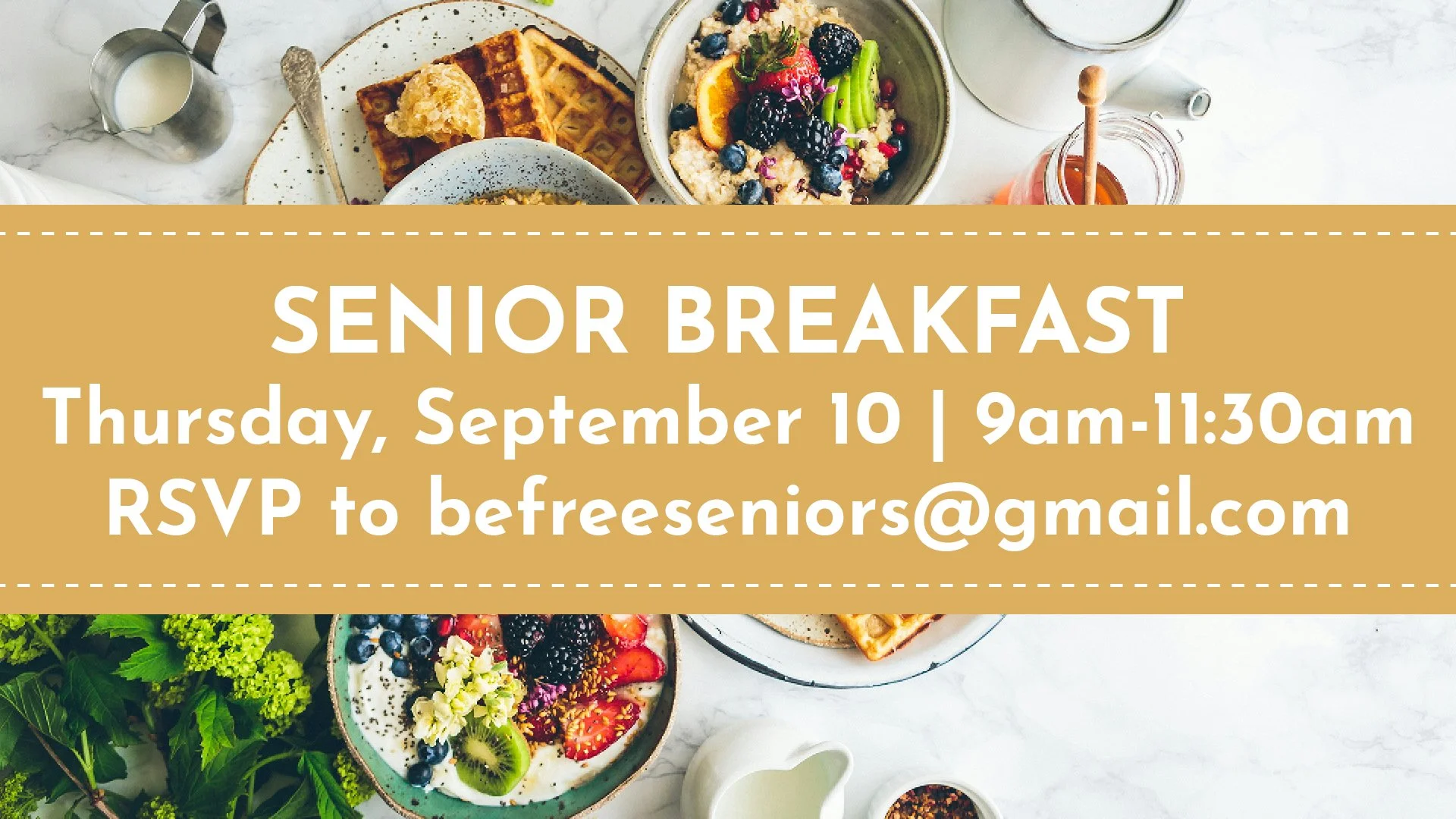 Senior Breakfast