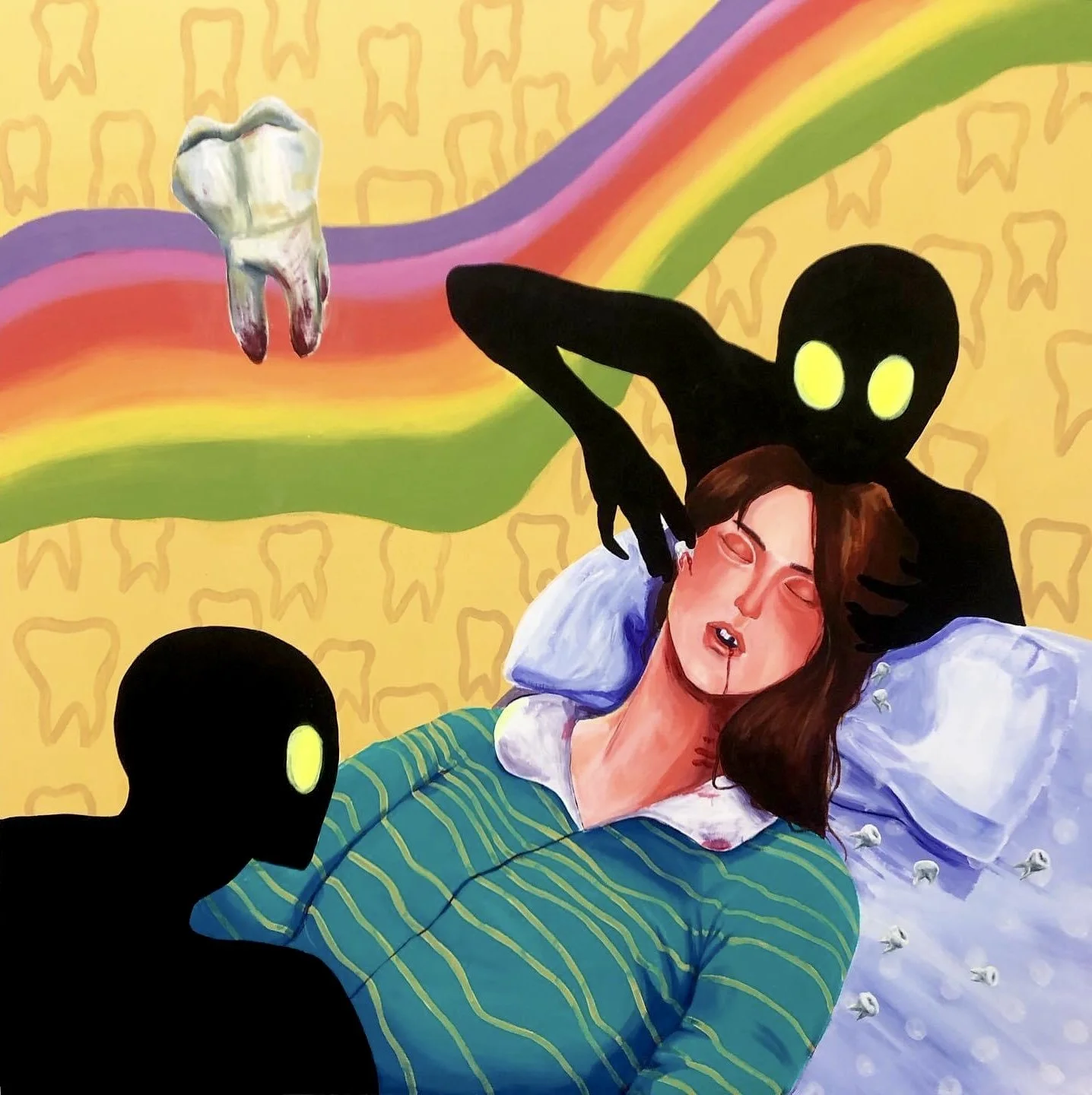 Only in My Dreams (6x6ft. Acrylic 2021)