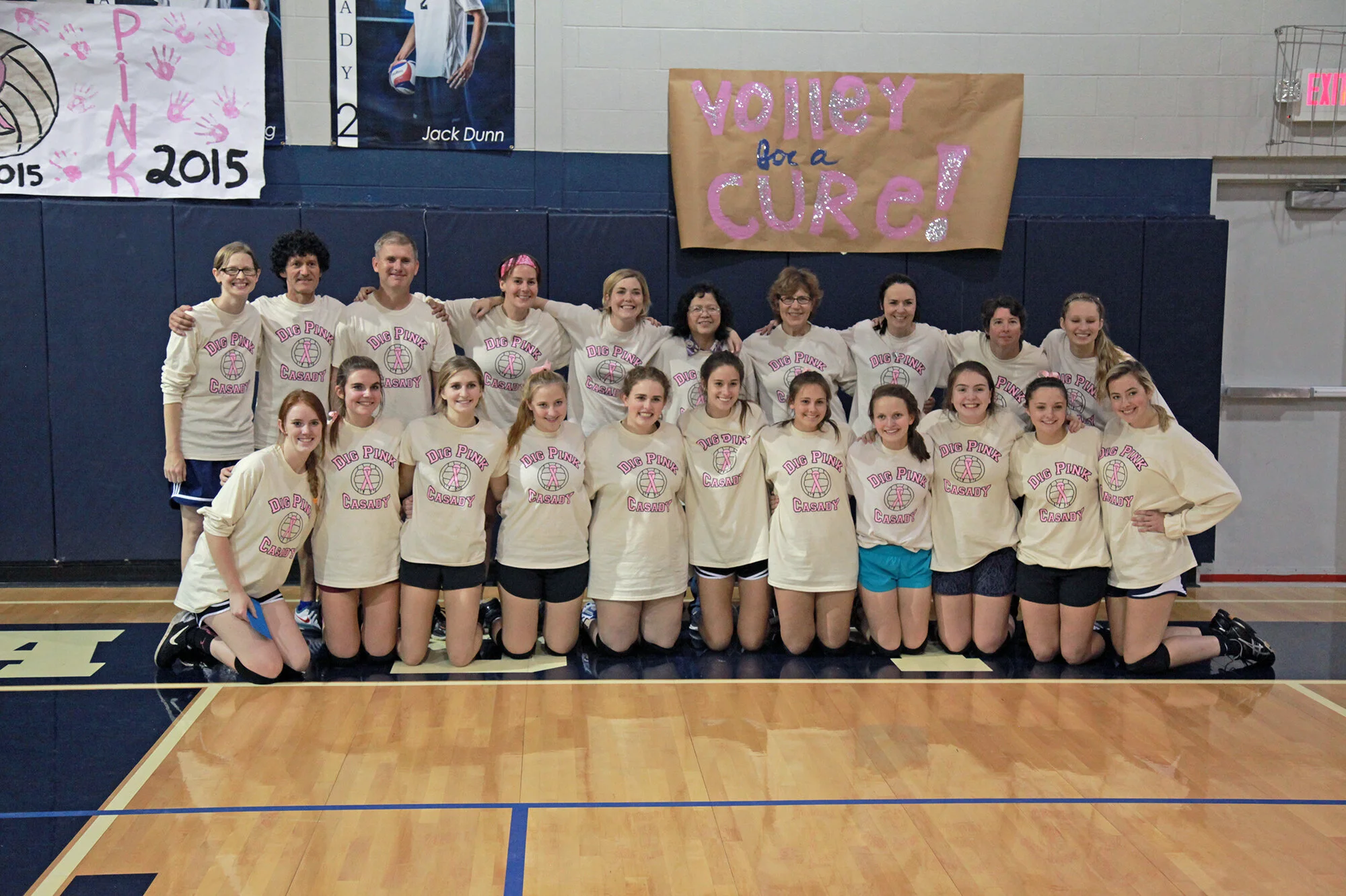Casady Volleyball Spikes to Fight Cancer