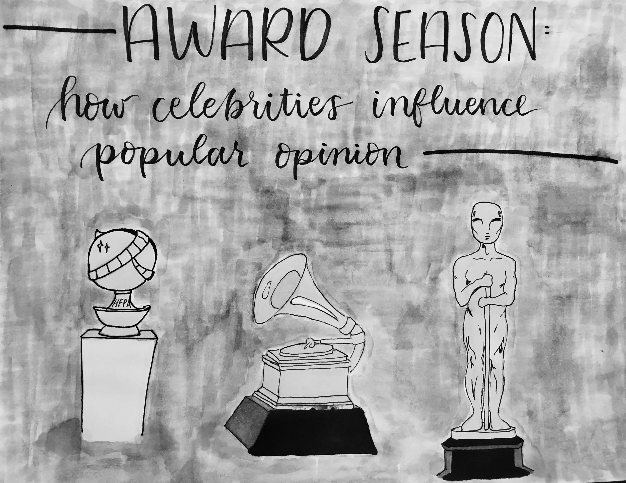 Award Season Review: How Celebrities Influence Popular Opinion