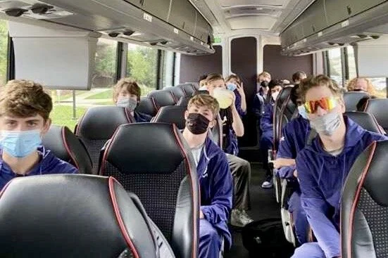 How Six Hours on A Bus Builds The Foundation of The Men’s Volleyball Team