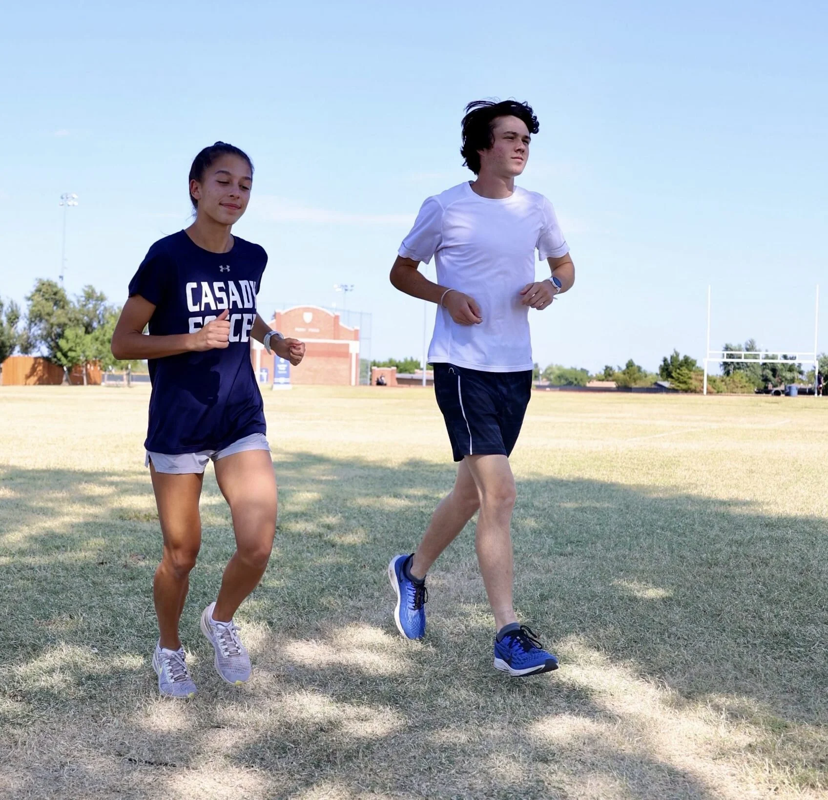 Shanta Ramdas and Larry Mathis are Casady Athletes of the Week
