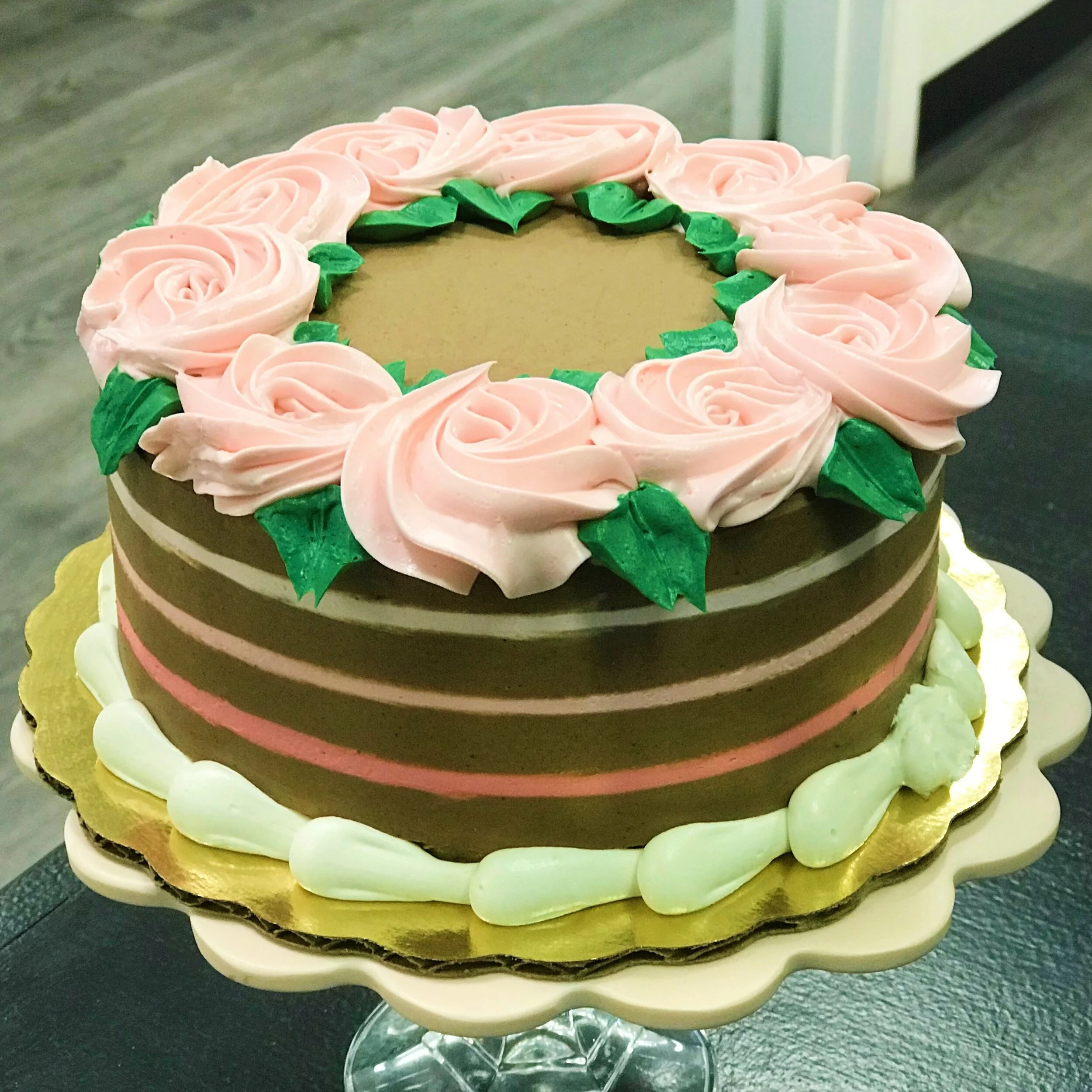 pink+rosette+striped+choc+cake.jpeg
