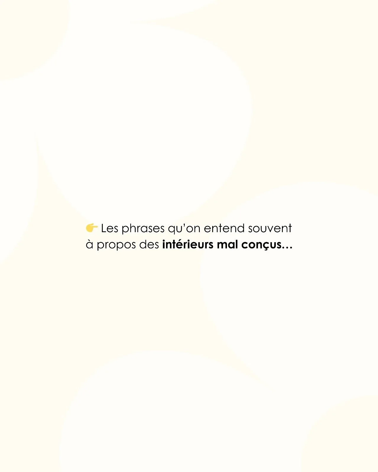 Toi aussi, tu as d&eacute;j&agrave; pest&eacute; contre ton &eacute;vier trop bas, tes placards trop hauts ou ta douche qui transforme la salle de bain en pataugeoire ? 🙃

Ces &ldquo;petits d&eacute;tails&rdquo; n&rsquo;ont rien d&rsquo;anodin : ils