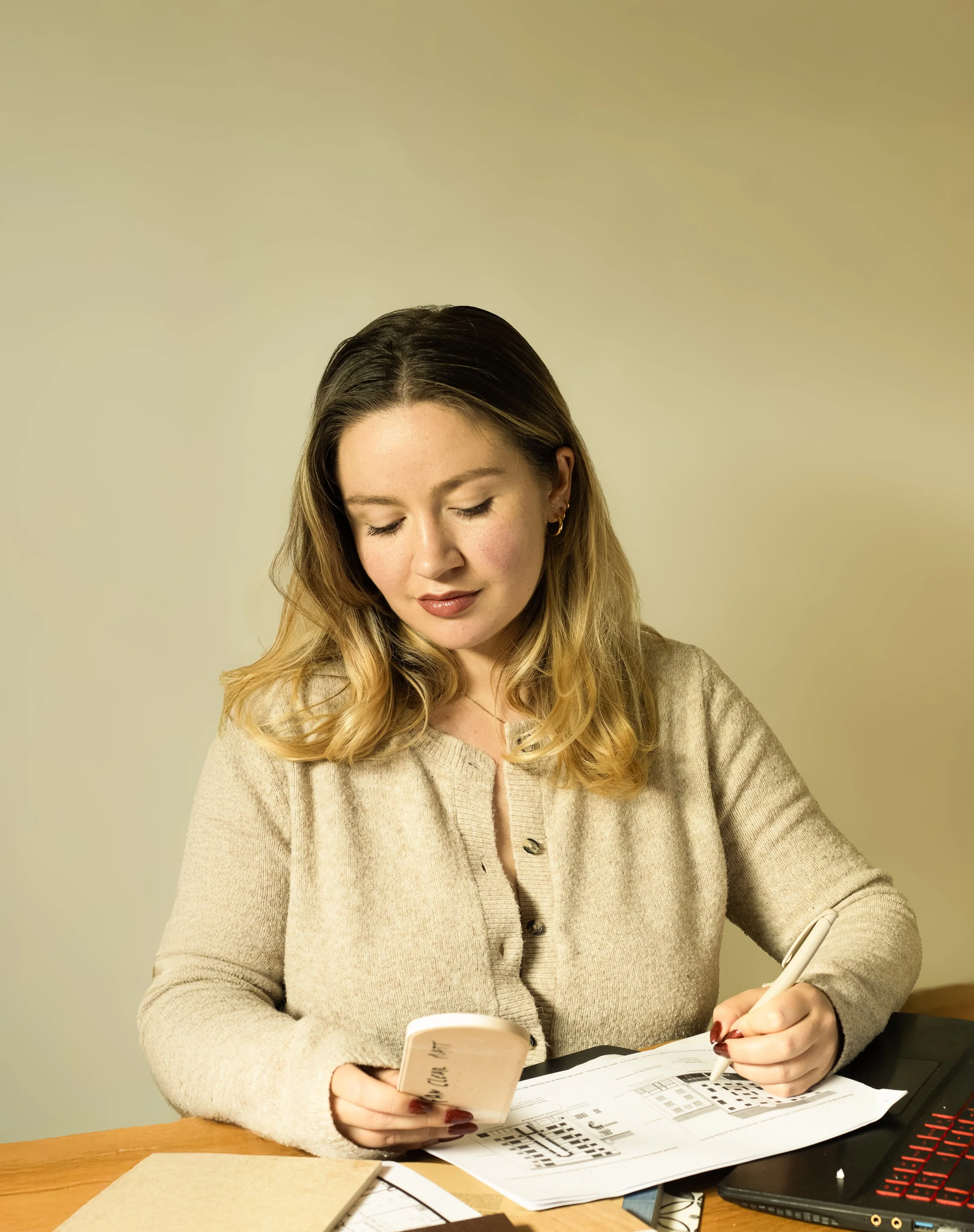 photo d'emmanuelle guillermin la gérante d'Atelier UCHI