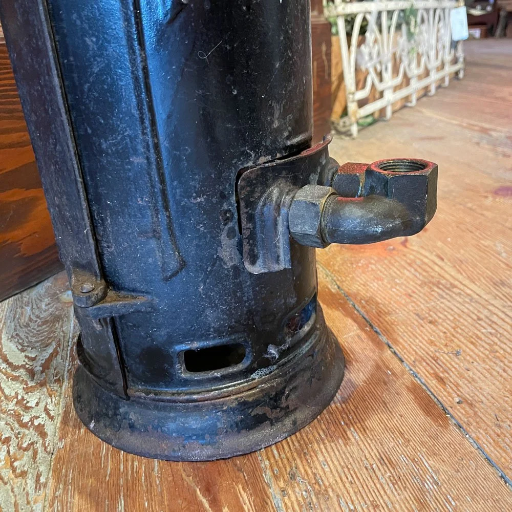 RUDD No.25 cast iron tank heater — Aurora Mills