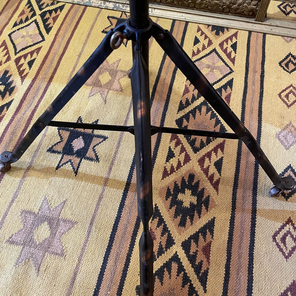 Japanned Finish Metal Book Stand - Aurora Mills