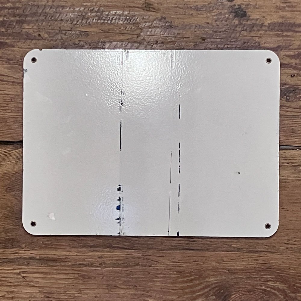 Bermico Sewer Pipe Enamel Sign - Aurora Mills