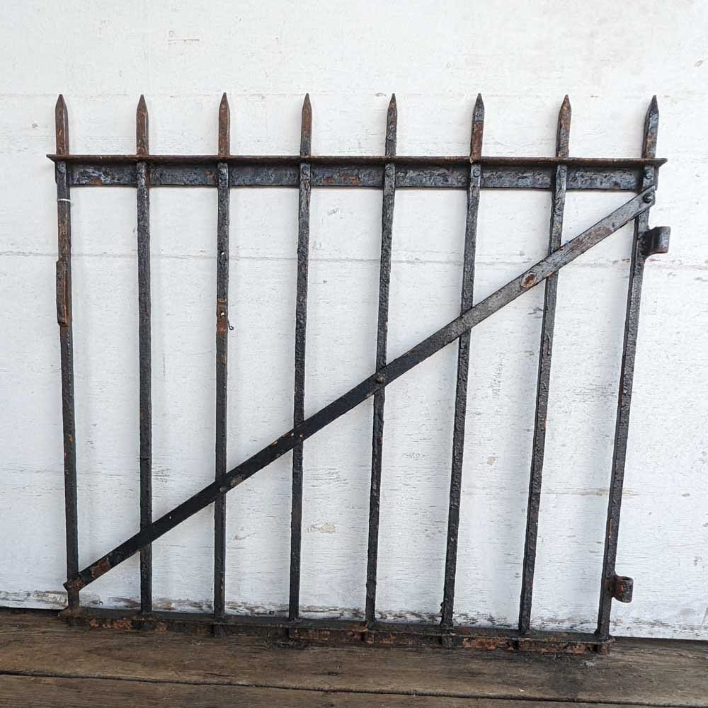 Wrought Iron Garden Gate - Spike - Aurora Mills