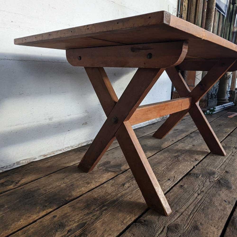 5 Ft. Crossbuck Table - Aurora Mills