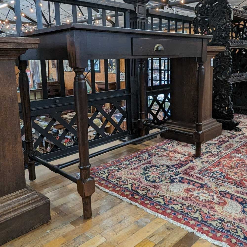 Oak Factory Desk - Aurora Mills