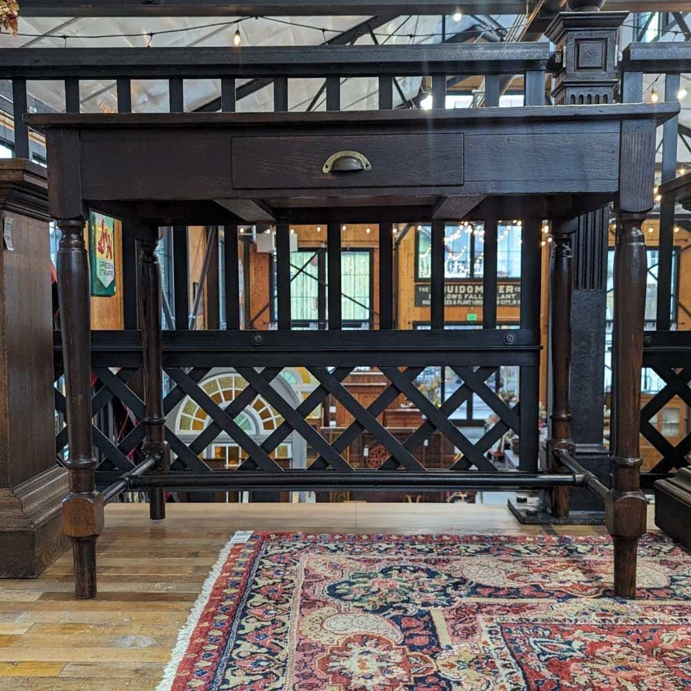 Oak Factory Desk - Aurora Mills