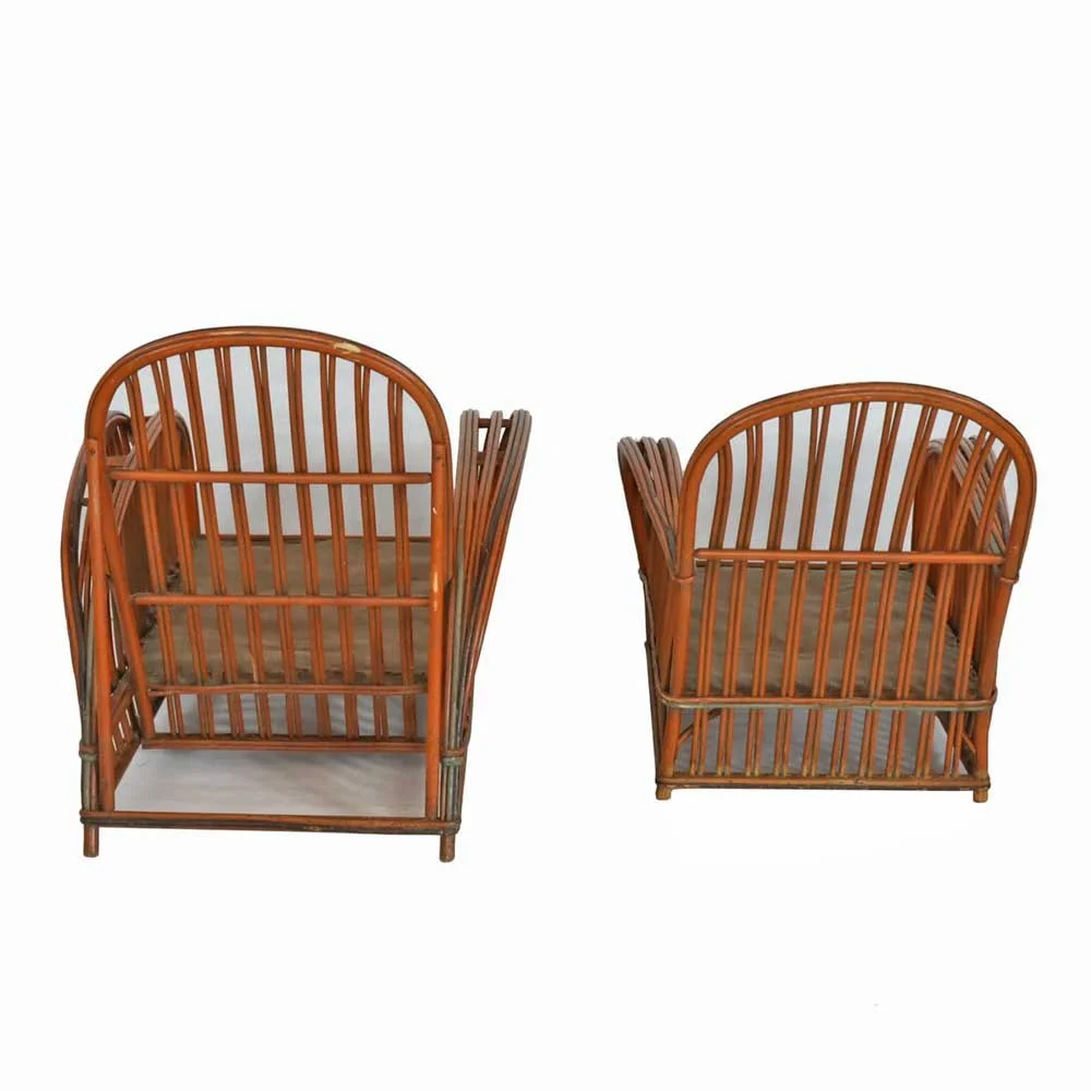 Heywood Wakefield Deco Painted Reed Set — Aurora Mills