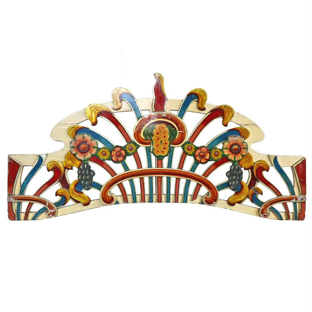 Exuberant Floral Carnival Panel - Aurora Mills