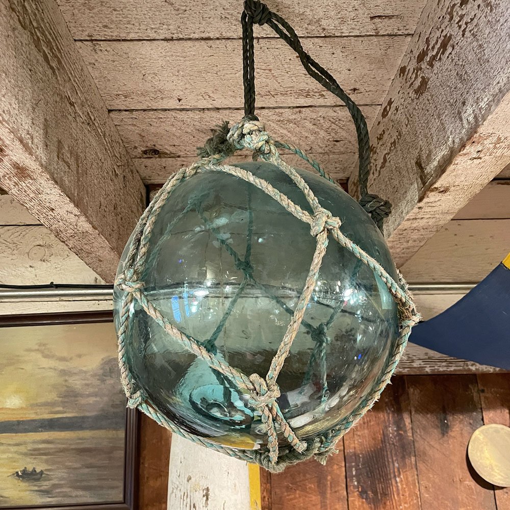 Extra Large 13" Japanese Glass Net Float - Aurora Mills