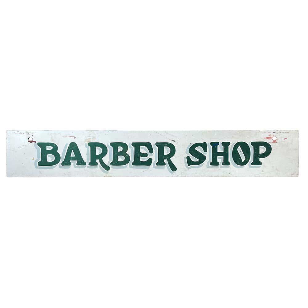 Double Sided Barber Shop Sign - Aurora Mills