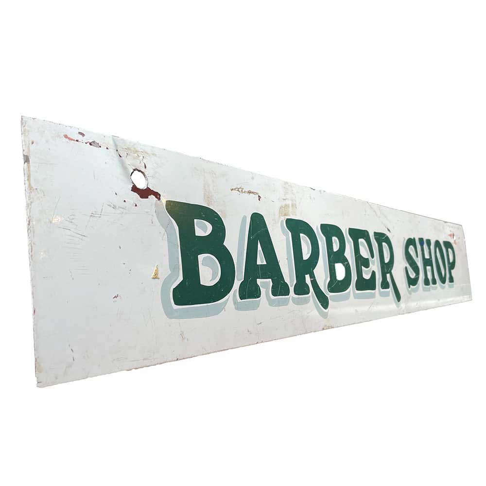 Double Sided Barber Shop Sign - Aurora Mills