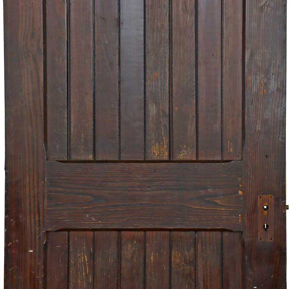 Oak Beadboard Church Door - Aurora Mills