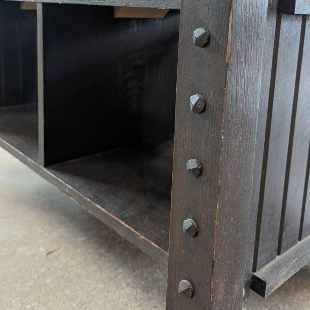 Oak Arts and Crafts Occasional Table - Aurora Mills