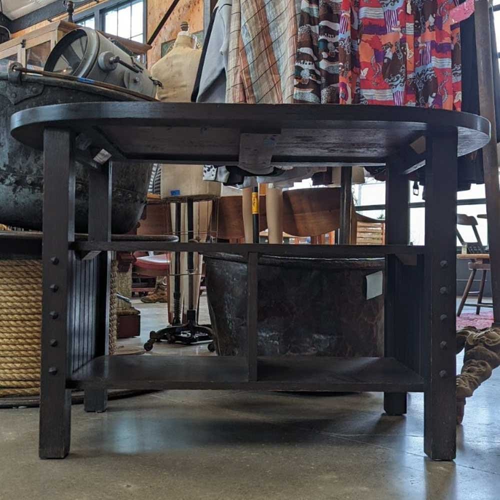 Oak Arts and Crafts Occasional Table - Aurora Mills