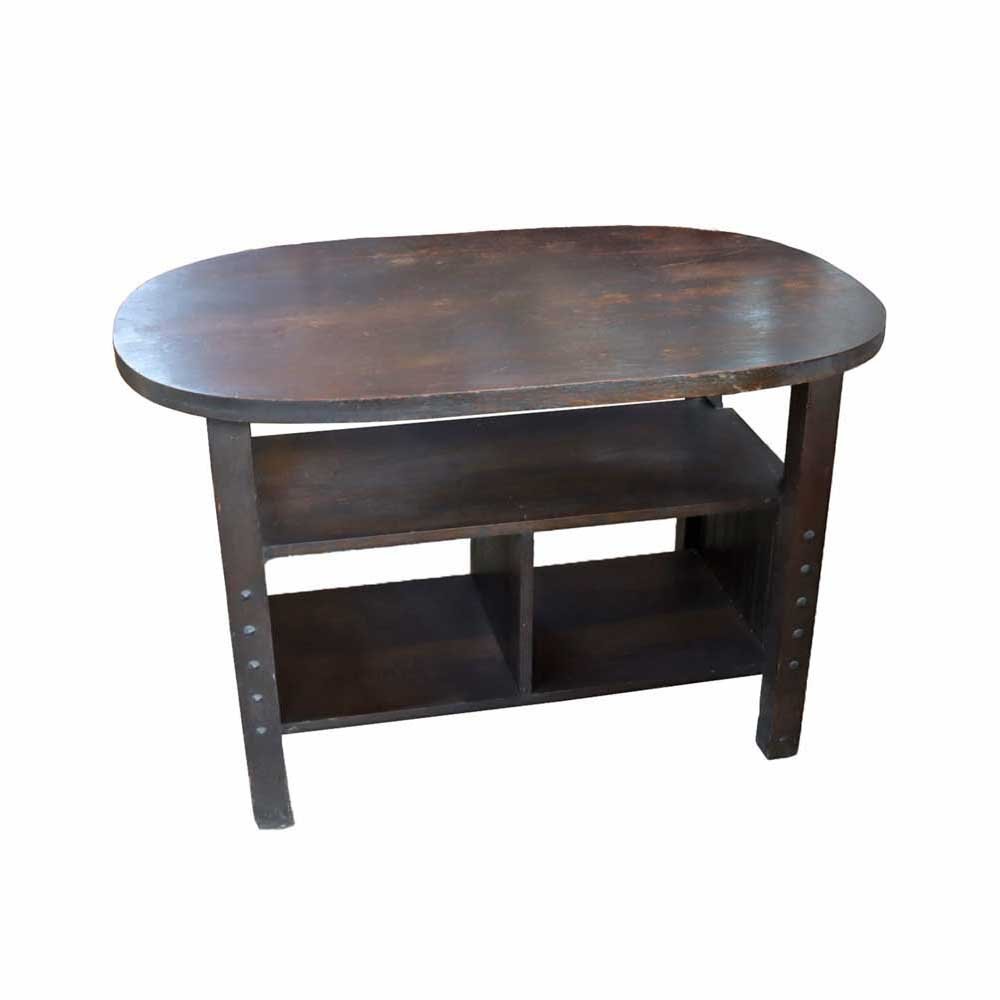 Oak Arts and Crafts Occasional Table - Aurora Mills