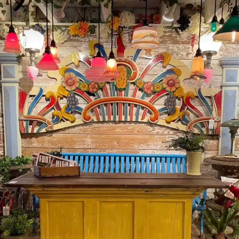Exuberant Floral Carnival Panel - Aurora Mills