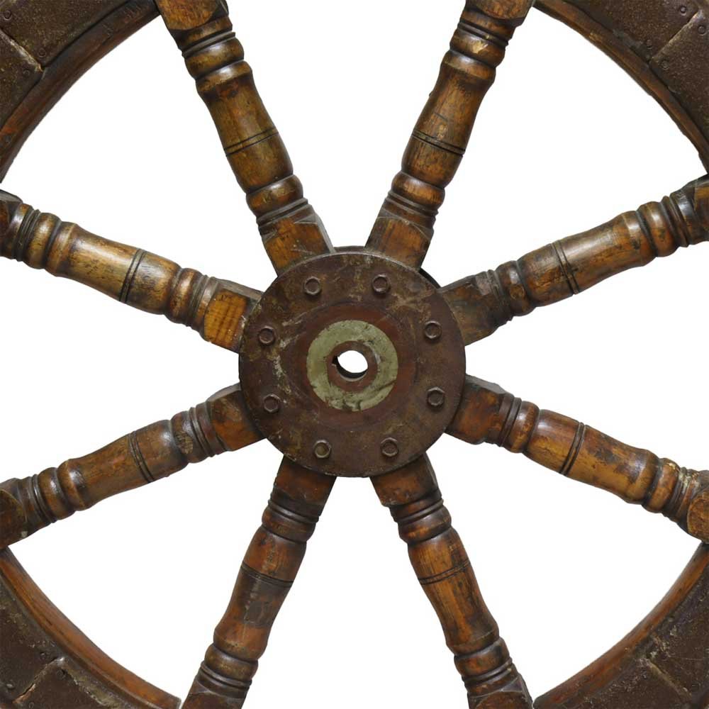 43″ Ship Wheel - Aurora Mills