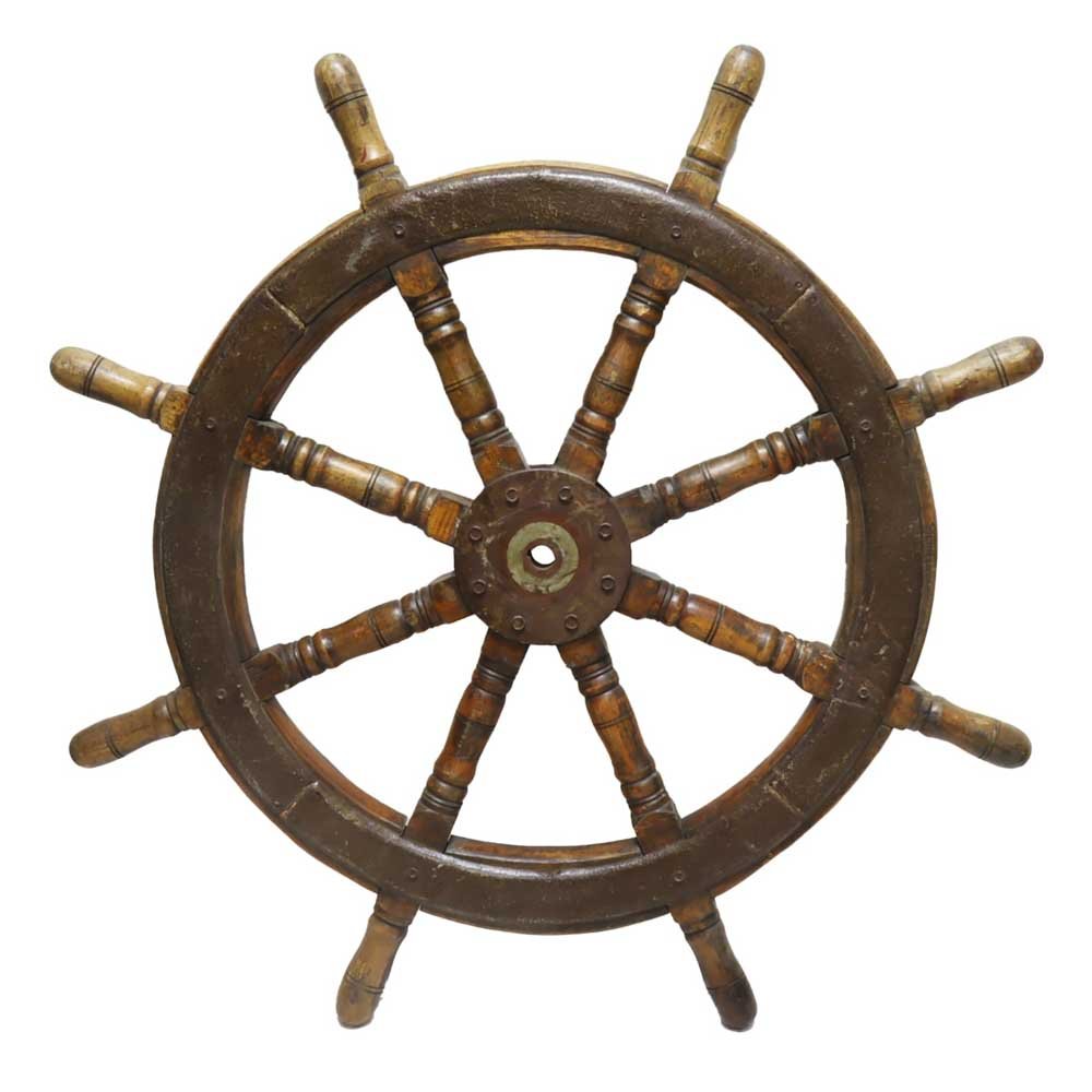 43″ Ship Wheel - Aurora Mills
